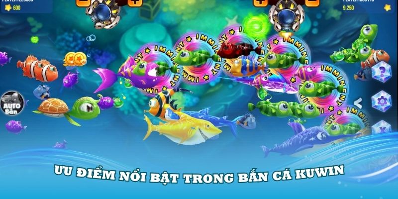 Vì sao sảnh bắn cá Kuwin được yêu thích?